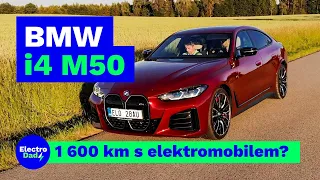 BMW i4 M50 | 1 600 km s nabroušenou elektrickou čtyřkolkou? | Electro Dad # 385