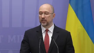 01.02.2022 Спільні заяви для преси Дениса Шмигаля і Матеуша Моравецького