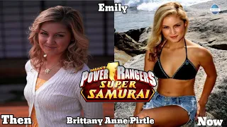 Power Rangers samurai cast then and now