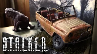 Диорама "Путь в бар" по игре S.T.A.L.K.E.R. своими руками