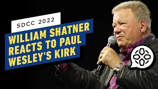 William Shatner Analyzes Paul Wesley’s Kirk in Star Trek: Strange New Worlds | Comic Con 2022