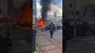 Взрыв в центре Киева/новости