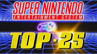 🔥 TOP 25 SNES 🔥 Los MEJORES Juegos de SUPER NINTENDO [ Recopilatorio SUPER NES ]