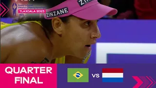 Ana Patrícia/Duda vs. Stam/Schoon - Quarter Final Highlights | Tlaxcala 2023 #mexbeachvolley