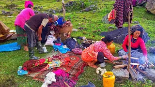 Cooking technology of Green Vegetables   || Village Life