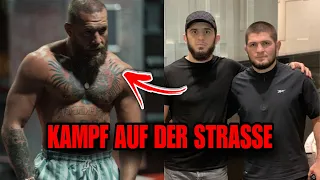 WTF! ISLAM MAKHACHEV AKZEPTIERT STREETFIGHT GEGEN CONOR MCGREGOR mit KHABIB