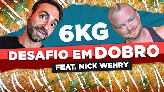 30 POUNDS OF FOOD!! DOUBLE BURRITO CHALLENGE!! (Feat. NICK WEHRY)