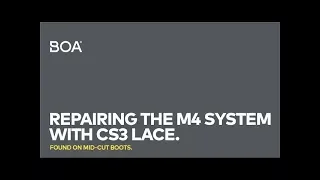 BOA | Repairing the M4 System