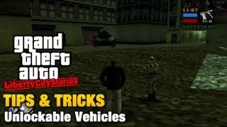 GTA Liberty City Stories - Tips & Tricks - Unlockable Vehicles