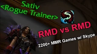 [Subtlety] Rogue Mage Druid Mirrors - 2200+mmr [6.2 Warlords Arena PvP] - RMD vs RMD