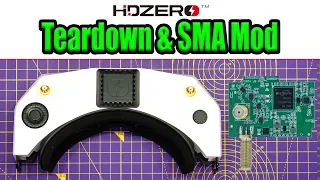 HDZero FPV Goggles Teardown & Deep Dive + SMA Mod