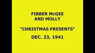 FIBBER McGEE & MOLLY -- "CHRISTMAS PRESENTS" (12-23-41)