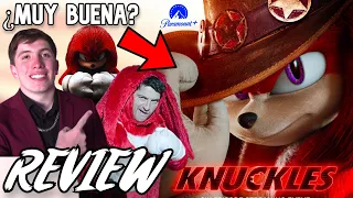 KNUCKLES: La SERIE REVIEW SIN SPOILERS - ¿MEJOR que las PELIS de SONIC? Paramount Knuckles TV series