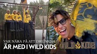 ÄR NÄRA PÅ ATT DRUNKNA I WILD KIDS!!!