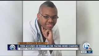 Teen accused of being a doctor faces new charges