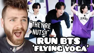 First Time Reacting to RUN BTS | FLYING YOGA! | 2022 Special Episode Reaction