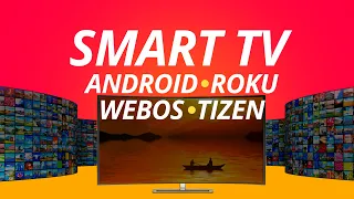 QUAL SMART TV COMPRAR, com SISTEMA Android TV, Roku TV, WebOS ou Tizen?