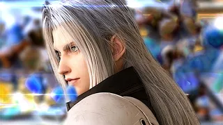 All Characters + Sephiroth Banner Reveal in Super Smash Bros Ultimate 【FULL HD】