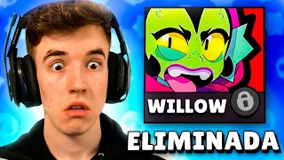 DESBLOQUEO A WILLOW Y LA ELIMINAN de BRAWL STARS POR UN BUG