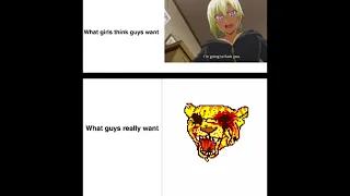 Anime memes but I replaced the unfunny with Tony from Hotline Miami 2