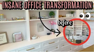 EXTREME DECLUTTER AND ORGANIZE | BEFORE AND AFTER | OFFICE