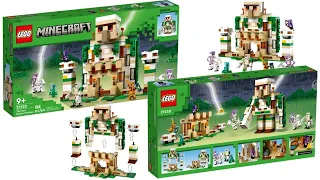 LEGO Iron Golem Fortress (21250) Minecraft Toy Release 2023
