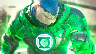 King Shark Use the Power Ring - Suicide Squad Kill the Justice League