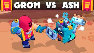 GROM vs ASH | 1vs1 | Brawl Stars