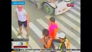 BT: Pedestrian at motorista, nag-away at nagrambol sa Marikina