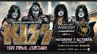 KISS - Encore - The Final Curtain - Sydney Australia -Accor Stadium - October 7th 2023