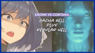 Kronii sees a NEW kind of Gacha Hell feat. 'Hi! I'm Cortana' chorus 【Blue Archive/Highlights】