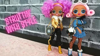 Classy Uptown Girl & Vibing 24k DJ | LOL Surprise OMG Doll Review