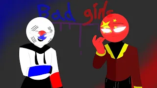 (countryhumans) Bad girls meme