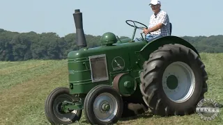 You can start this tractor with shotgun shell! How to start a 1948 Field Marshal Tractor