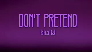 Khalid - Don’t Pretend Slowed DJ MoneyRise