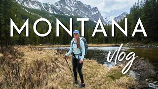 Montana in June - day hiking and some nature therapy (HIKING VLOG)