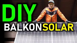 DIY Balkonsolar für 450€