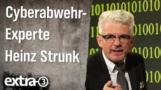 Cyberabwehr-Experte Heinz Strunk | extra 3 | NDR