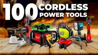 100 Cordless Power Tools That Can Make Your Work Easier!