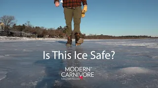 How to know if ice is safe to walk on