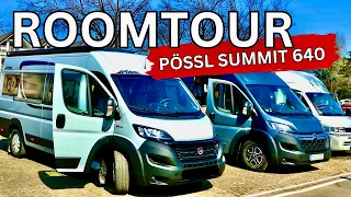 Roomtour und Fazit  🔥 Ein Jahr Pössl Summit 640  Van 💥 Fiat Ducato - 10.000 Kilometer💥