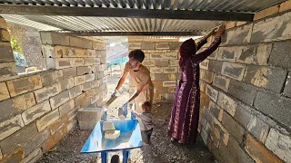 🏠🐄 Rural life documentary:Thatching Roofs & Milking Cows: A Day in Sholiz | Nomad Life 🌄