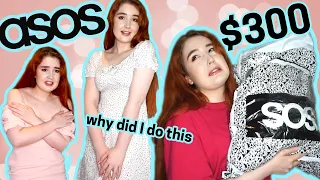 I spent $300 on summer ASOS clothes | huge cute clothing try on haul + review