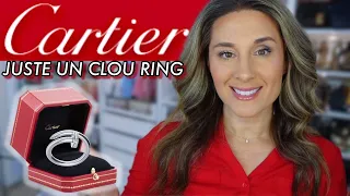 CARTIER JUSTE UN CLOU RING REVIEW 💍  PROS, CONS AND WOULD I RECOMMEND IT?