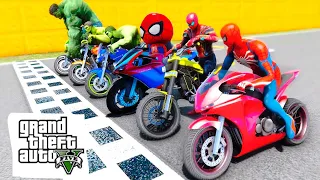 HOMEM ARANHA E A SUPER CORRIDA DE MOTO O FILME - GTA 5