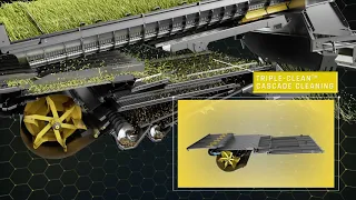 New Holland Crossover Harvesting™ technology with TripleClean™ cleaning system. AE50 2021 award