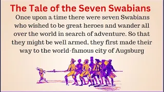 Learn English through Fairy Tale | The Tale of the Seven Swabians | Improve your English
