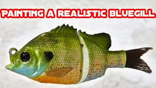 DIY Bluegill Lure Painting: Realism Techniques Revealed