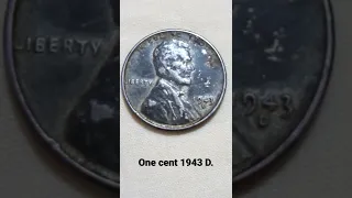 One Cent 1943 D.