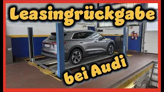 Leasingrückgabe Elektroauto bei Audi
